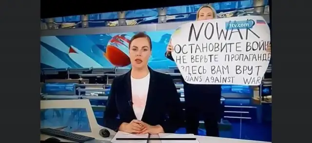 Редактор на новините на руския Първи канал излезе по време