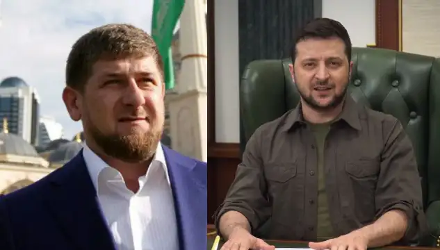 Лидерът на Чечения Рамзан Кадиров предложи на украинския президент Владимир