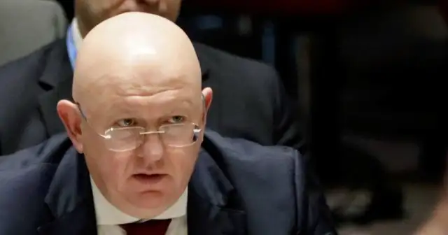 Посланикът на Русия в ООН Василий Небензя повтори твърденията на