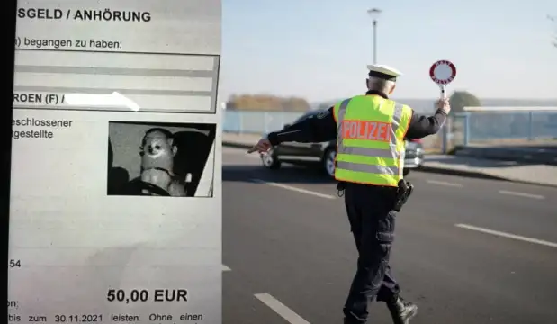 Шофьор в Германия остана без думи при вида на наказателния