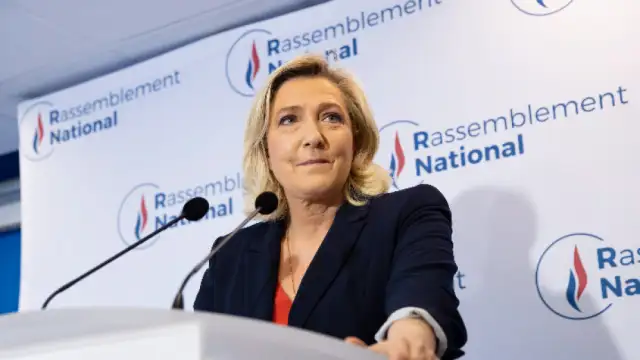 Кандидатът за президент на Франция Марин льо Пен заяви че