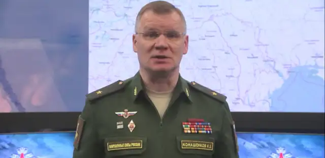 Руската оперативно тактическа и армейска авиация удари през нощта 20 региона