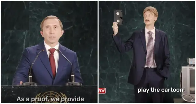 Комедианти създадоха видео в което пародират образите на руския президент