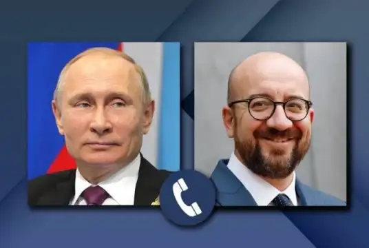 Владимир Путин проведе дълги телефонни разговори с председателя на Европейския