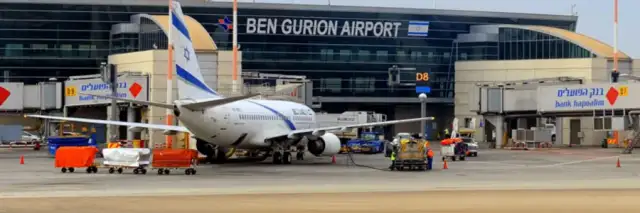 На международното летище Бен Гурион в Тел Авив беше обявена
