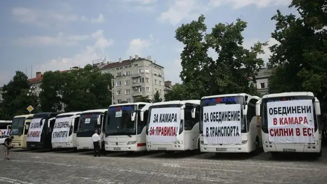 Протестът на 18 май 2022 г който Обединеният транспортен бранш