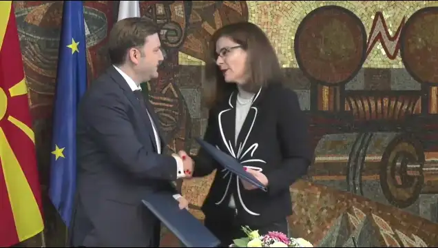 Външните министри на България и Северна Македония подписаха двустранен протокол