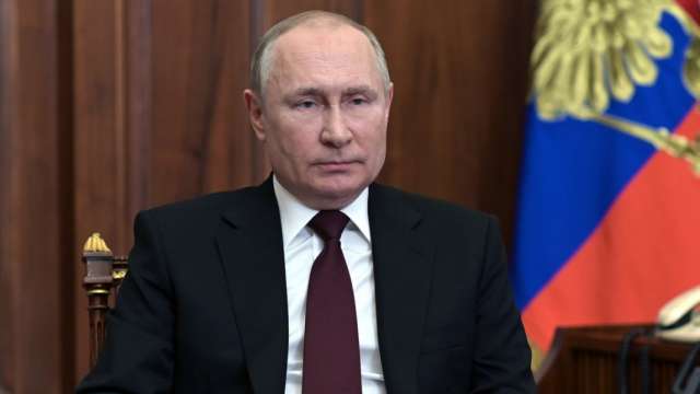 Президентът на Русия Владимир Путин заяви днес че страната му