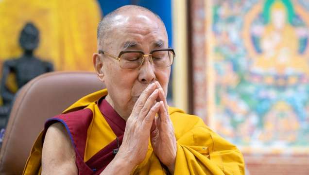 Тибетският духовен водач Далай Лама изрази днес дълбоката си скръб