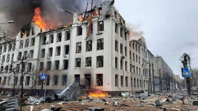 Руснаците атакуват два района на града Основянски и Киев