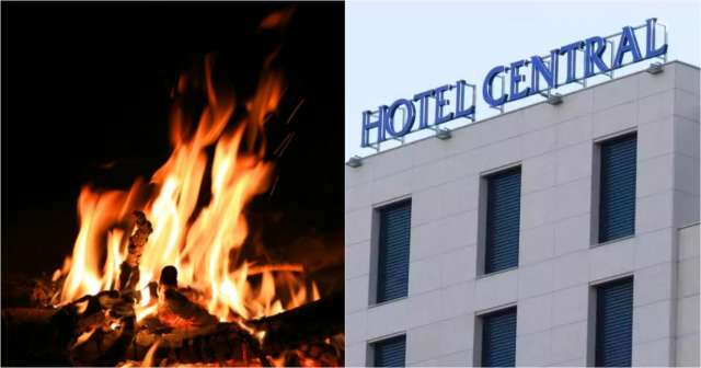 Пожар е избухнал в хотел Централ в центъра на София