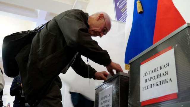 Избирателната активност на референдума в ДНР и ЛНР за 3
