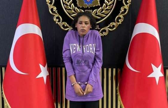 Арестът на жена в лилава блуза заподозряна за експлозията в