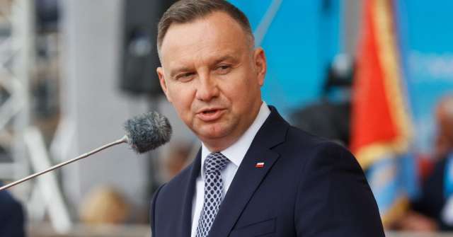 Президентът на Полша Анджей Дуда каза че експлозията в Пржеводов