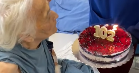 102 годишна жена посрещна рождения си ден в Пирогов Това обявиха