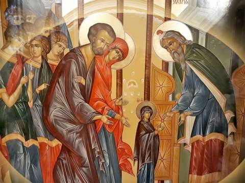На 21 ноември Българската равославна църква чества празника Въведение Богородично
