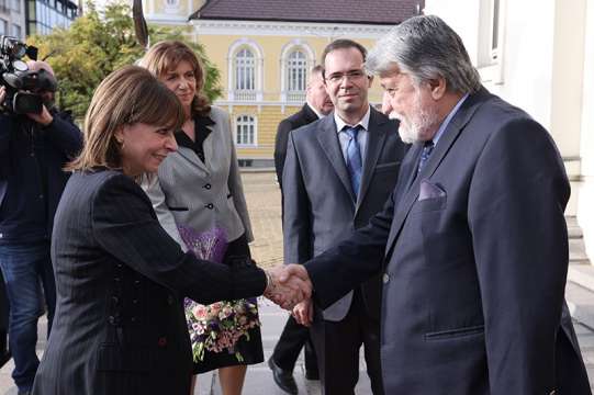 Председателят на българския парламент Вежди Рашидов се срещна с президента