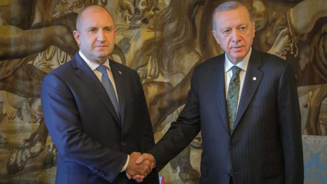 Президентът Румен Радев се среща с президента на Република Турция
