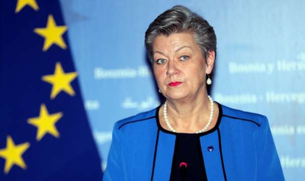 Еврокомисарят по вътрешните работи Илва Йохансон заяви че основният ѝ