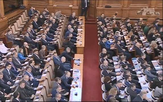 Народното събрание не подкрепи кабинета Габровски 113 депутати подкрепиха кабинета