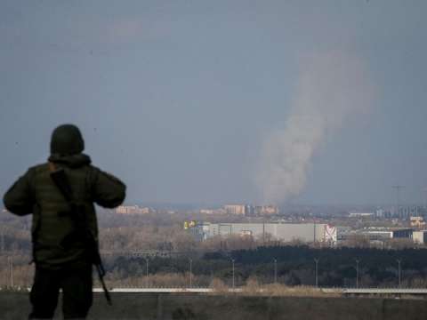 Украйна обяви въздушна тревога над по голямата част от страната в