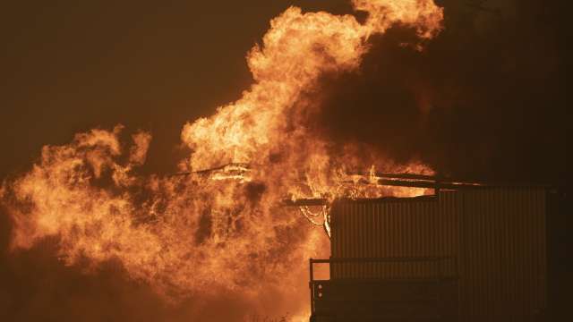 Вила изгоря при пожар край Айтос съобщиха от полицията На 28 януари е