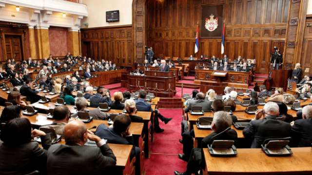 По препоръка на сръбския кабинет парламентът на страната ще проведе