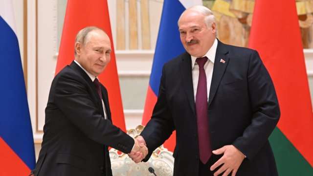 Пресслужбата на президента на Беларус съобщи че президентите на Русия