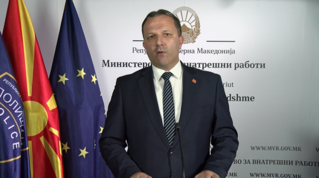 Министърът на вътрешните работи на Северна Македония Оливер Спасовски оцени