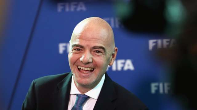 Президентът на ФИФА Джани Инфантино беше преизбран на поста си