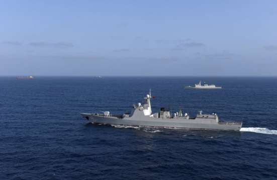 Китай Русия и Иран проведоха съвместни военноморски учения в Оманския