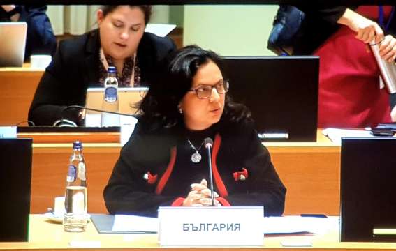 Заместник министърът на правосъдието Мария Павлова участва в заседание на Съвет