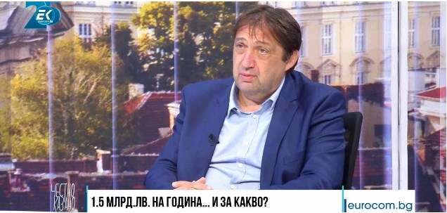 Регионалният министър арх Иван Шишков заяви че не се притеснява въобще от