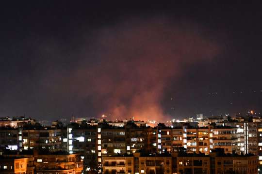 Израелските военновъздушни сили са извършили въздушен удар близо до сирийската