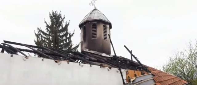 150 годишен храм във Вършец изгоря през нощта на Лазаровден