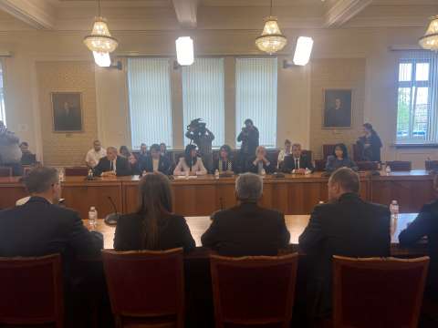 Започна срещата между кандидатът за премиер представен от ГЕРБ СДС