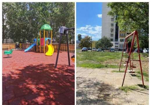 130 детски площадки в София вече се ремонтират първите готови