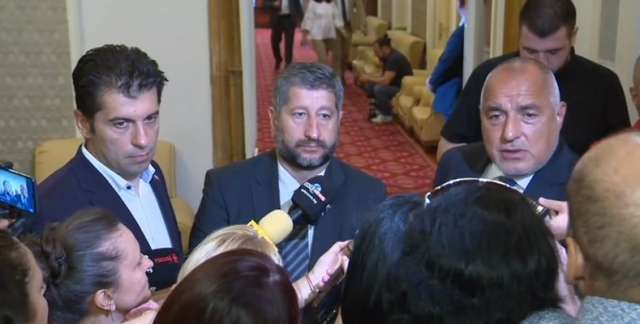 Председателят на Герб Бокйко Борисов заяви че ГЕРБ не могат