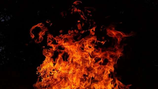 Овладян е пожарът над петричкото село Първомай и няма опасност