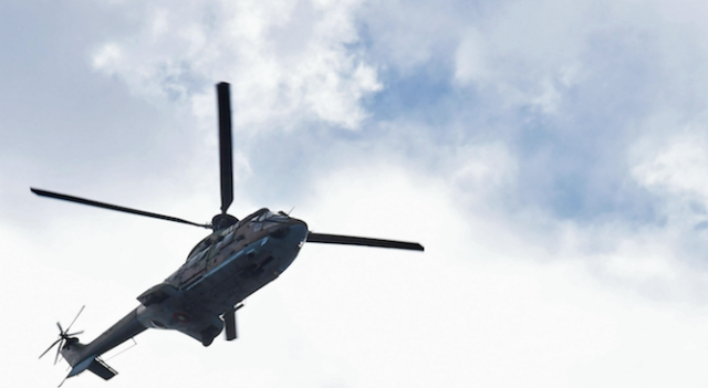 Екипаж на вертолет Кугар е задействан днес 22 септември със