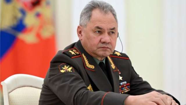 Руският министър на отбраната Сергей Шойгу е посетил зоната на