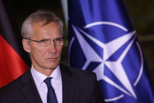 Генералният секретар на НАТО Йенс Столтенберг заяви днес на среща