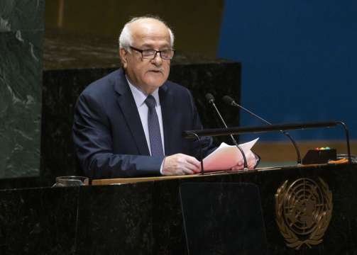 Палестинският представител в ООН Рияд Мансур определи страданията на населението