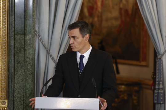 Испанският министър председател Педро Санчес призова Израел да прекрати безразборното избиване