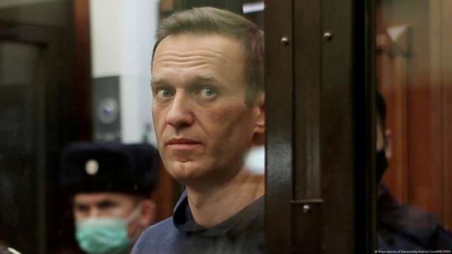 Поддръжниците на Навални който беше вкаран в затвора през 2021
