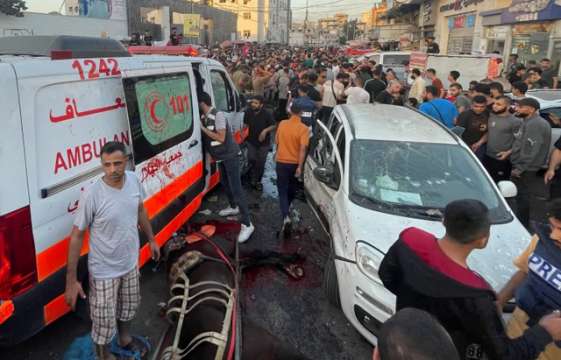 Четирима членове на Палестинския червен полумесец бяха убити в сряда