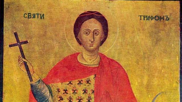 Днес Българската православна църква почита паметта на Свети Трифон В