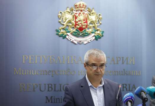Министърът на енергетиката Румен Радев и помощник секретарят по международните въпроси
