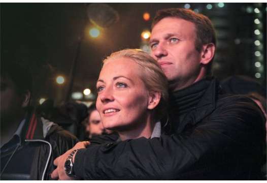 Юлия Навалная вдовицата на руския опозиционен лидер Алексей Навални който