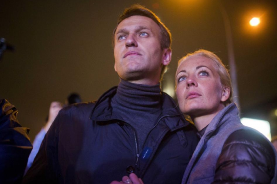 Юлия Навална вдовицата на руския опозиционер Алексей Навални заяви че